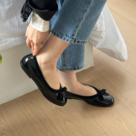 [GIRLS GOOB] Women's Comfortable Slip-On Flat, Fashion Loafers, Ballet Shoes, Synthetic Leather - Made in KOREA